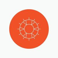 help. lifebuoy. lifesaver. save. support White Line Icon in Circle background. vector icon illustration