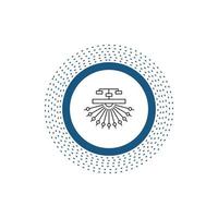 optimization. site. site. structure. Web Line Icon. Vector isolated illustration