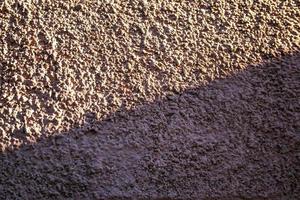 Close up retro color cement wall panoramic background texture for show or advertise or promote product and content on display and web design element concept photo