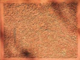 Close up retro color cement wall panoramic background texture for show or advertise or promote product and content on display and web design element concept photo