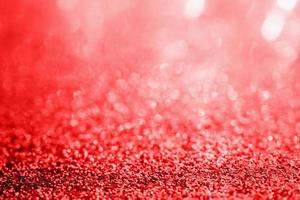 Abstract red glitter sparkle texture background photo