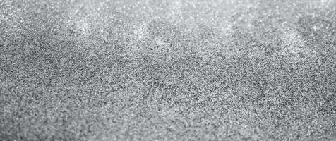 Abstract silver glitter sparkle texture background photo