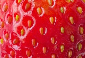 Fresh Strawberry texture close up background photo