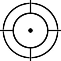 sniper rifle target. Focus target vector icon. Target goal icon. target focus arrow. marketing aim design