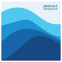 Abstract beach wave background design with blue vector combination, concept design for book cover, wallpaper, swimming pool, marine, lake