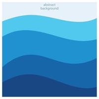 Abstract beach wave background design with blue vector combination, concept design for book cover, wallpaper, swimming pool, marine, lake