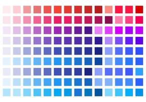 Blue Color Code Guide Palette Color Stock Vector (Royalty Free) 2058667814