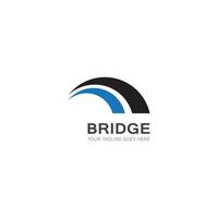 bridge Logo Template vector icon illustration