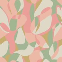 Vector abstract shape layers illustration seamless repeat pattern