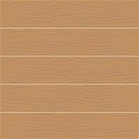 Wood texture background. Five wooden boards in flat design. Vector illustration