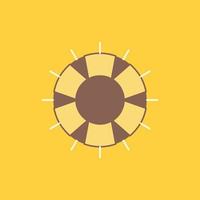 help. lifebuoy. lifesaver. save. support Flat Line Filled Icon. Beautiful Logo button over yellow background for UI and UX. website or mobile application vector