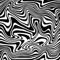 patrón de vector de fondo de remolino abstracto blanco negro