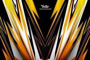 Modern wavy shapes and abstract geometric background vector