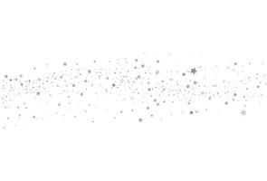 Light silver glitter confetti background. White festive texture. vector