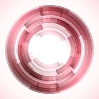 Geometric frame from circles, vector abstract background, wallpaper