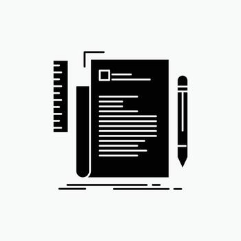 Code. coding. file. programming. script Glyph Icon. Vector isolated illustration