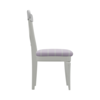 ilustración de silla realista. procesamiento 3d png