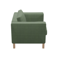 illustration de chaise réaliste. rendu 3D. png