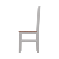 illustration de chaise réaliste. rendu 3D. png