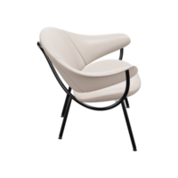 Realistic Chair Illustration. 3D Render. png