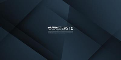 Modern Abstract Dark Background With Simple Shapes And Shadow. Geometric Design.Eps10 Vector