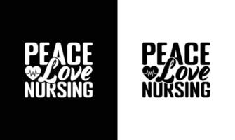 Nurse Quote T shirt design, typography vector