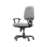 illustration de chaise réaliste. rendu 3D. png