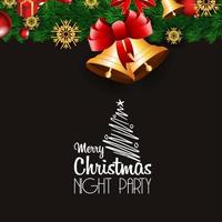 Merry Christmas 2019 Background. Abstract vector Template