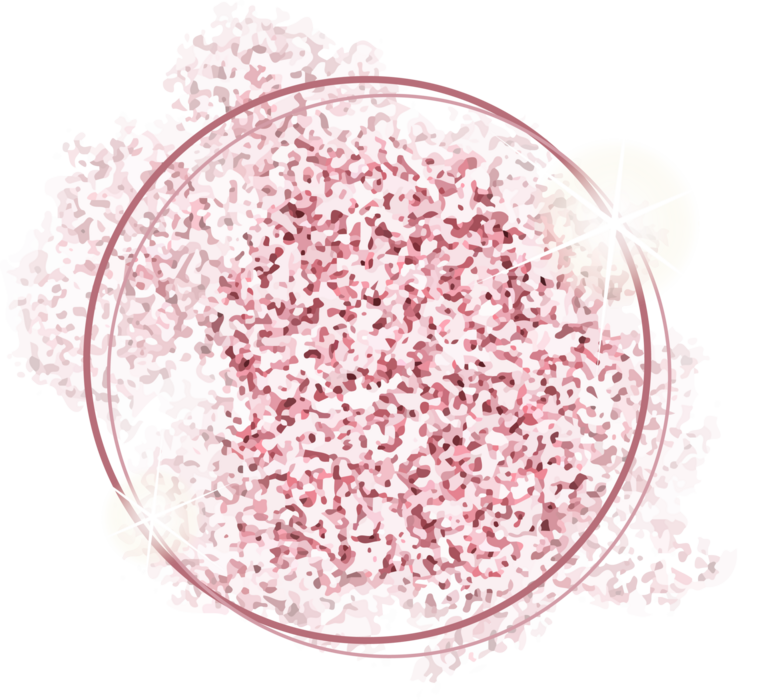 Rose Gold Glitter PNGs for Free Download