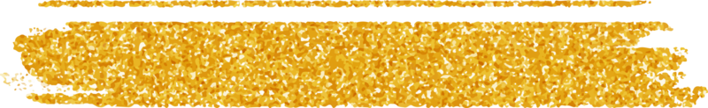 pincelada de glitter dourado png