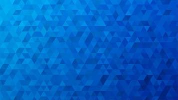 Blue background with low-poly  polygon texture vector