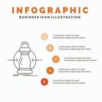 consumo. costo. gastos. más bajo. reducir la plantilla de infografía para el sitio web y la presentación. icono de línea gris con ilustración de vector de estilo infográfico naranja