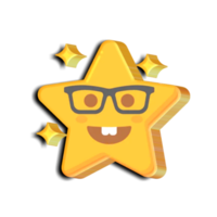 emoji étoile mignon png