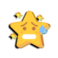 Cute star emoji png