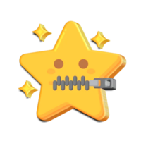 Cute star emoji png