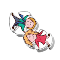 neonato e bambina png