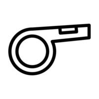 Whistle Icon Design vector