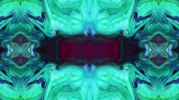 Abstract Colorful Kaleidoscope Background Footage. video