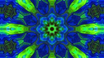 Abstract Colorful Kaleidoscope Background Footage. video