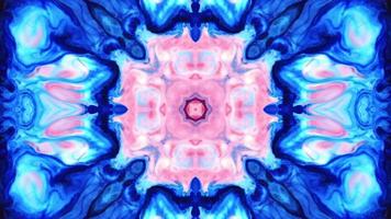 Abstract Colorful Kaleidoscope Background Footage. video