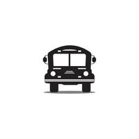 Bus icon logo, vector design