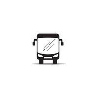 Bus icon logo, vector design