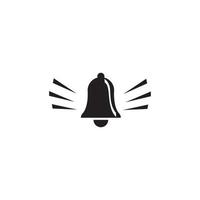 Vector Alarm bell logo icon template vector