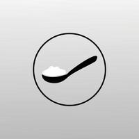 spoon icon ilustration vector