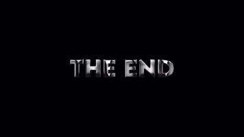 Silver Cinematic The End Title Animation video