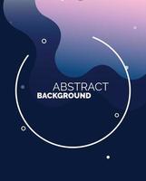 Gradient liquid shapes abstract covers vector collection. Colorful magazine backgrounds design