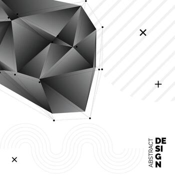 fondo digital abstracto con partículas cibernéticas vector