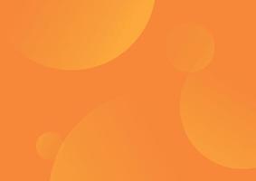 Subtle Faded Circles Abstract Orange Background vector