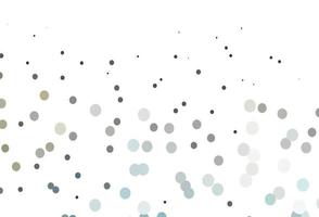 Light Black vector background with bubbles.