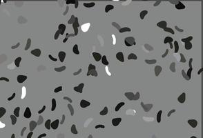 Light Black vector texture with random forms.